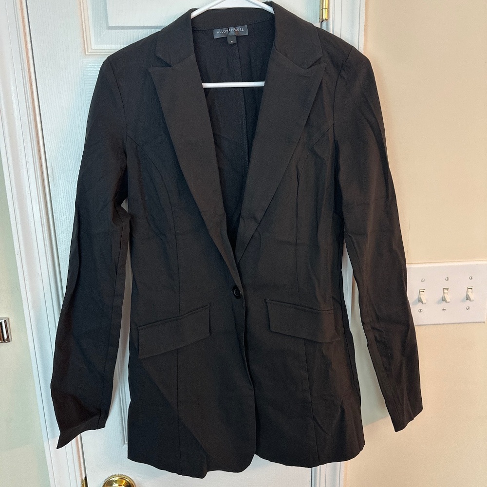 Black blazer from alloy apparel, new with tags